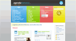 Desktop Screenshot of agendamenorca.org